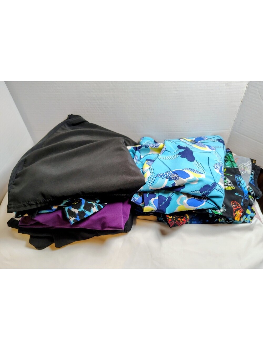 Lot of 7 Womens XXL 2XL  Scrub Tops  Dental Medical Cherokee Infinity Scrubstar